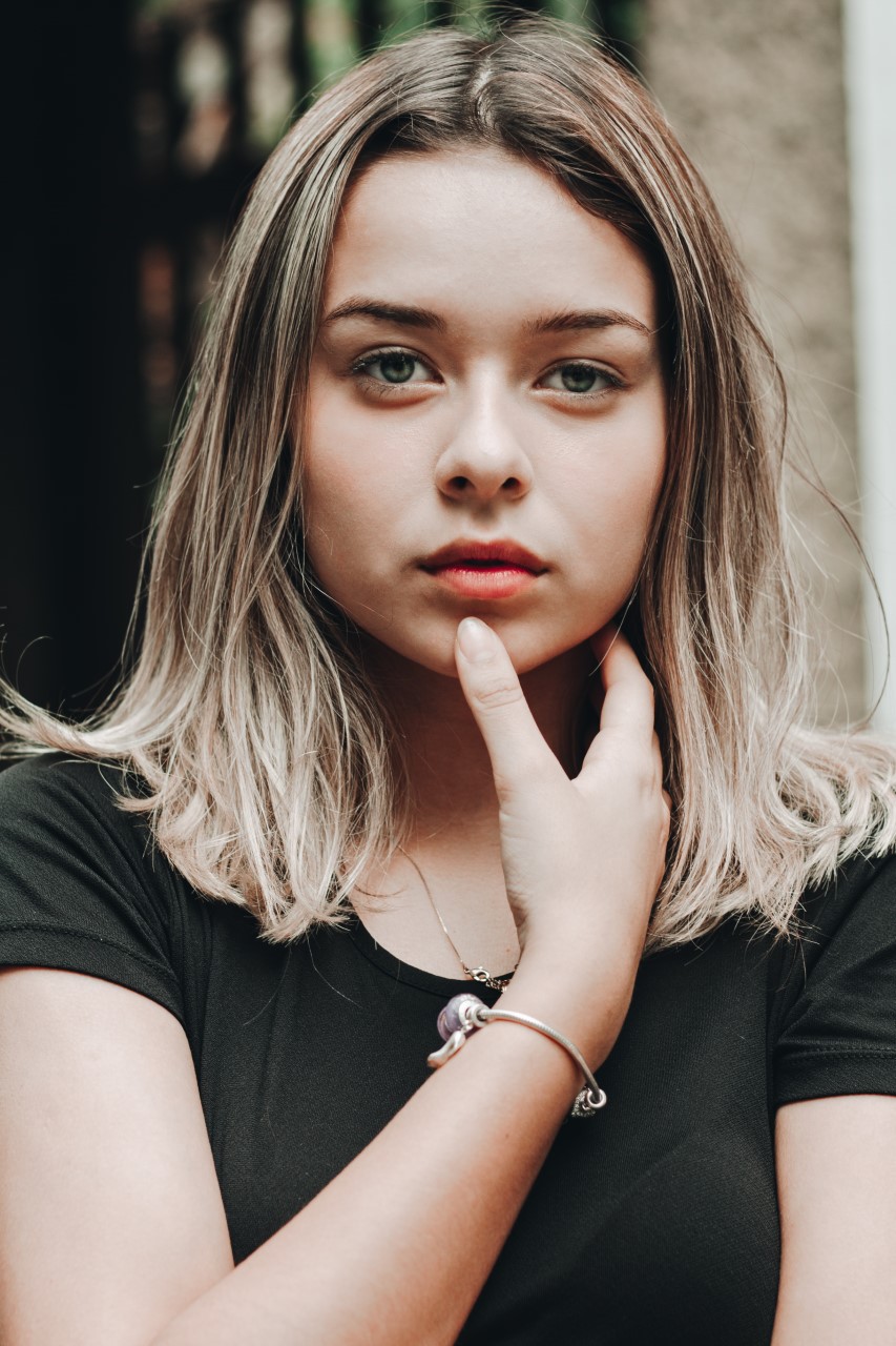 Person with natural hair